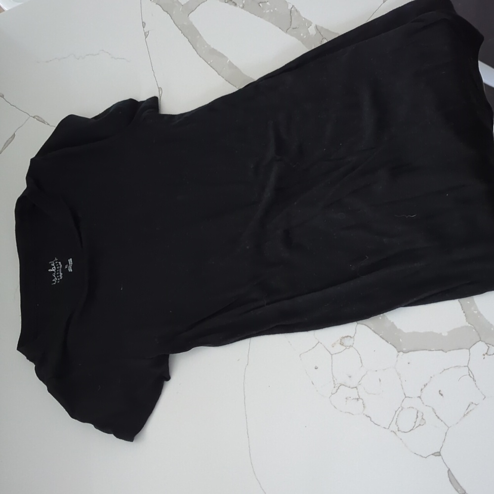 Black maternity t shirt